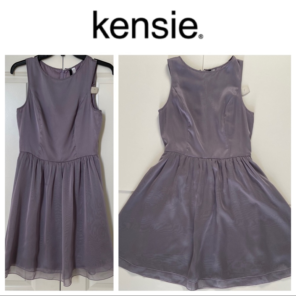 Sz S Pale Purple Sleeveless Dress